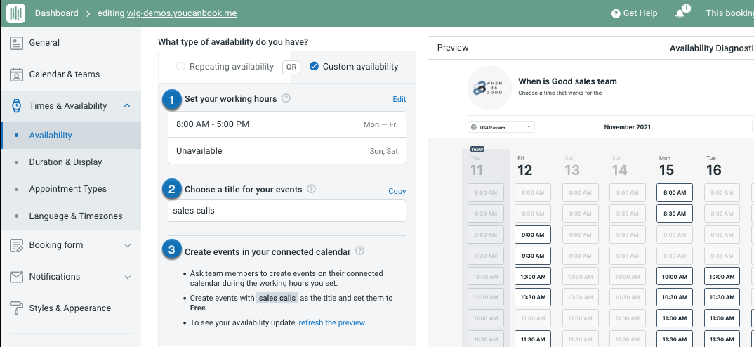 Manage a team across multiple timezones – YouCanBookMe